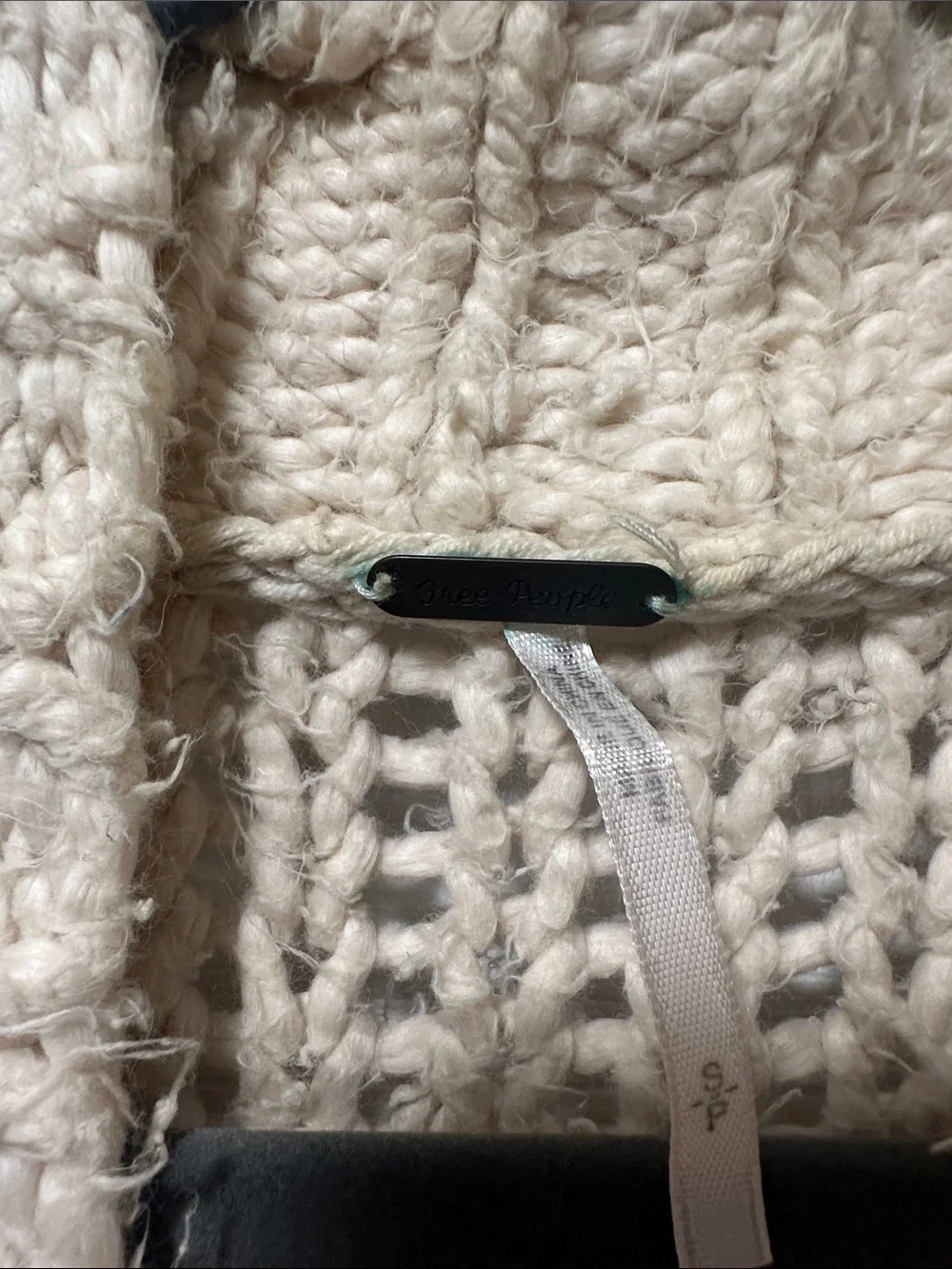 Free People Oversized Chunky Knit Cardigan. Size small